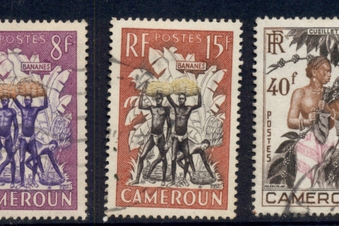 Cameroun 1954 Agriculture, Bananas & Coffee