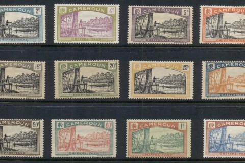 Cameroun 1925-27 Postage Dues (12/13, no 2f)