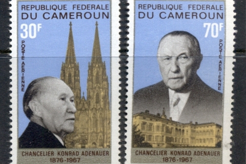 Cameroun 1967 Konrad Adenauer