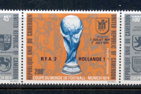 Cameroun 1974 World Cup Soccer Munich Opt Hollande