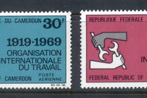 Cameroun 1969 ILO 50th Anniv.