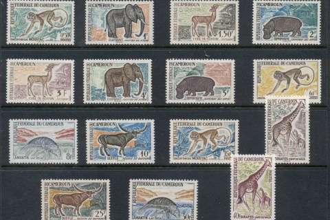 Cameroun 1962 Pictorials, Wildlife
