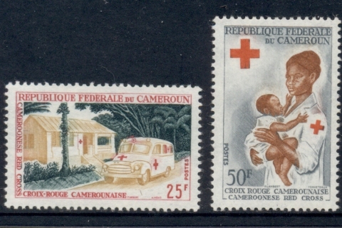 Cameroun 1965 red Cross centenary