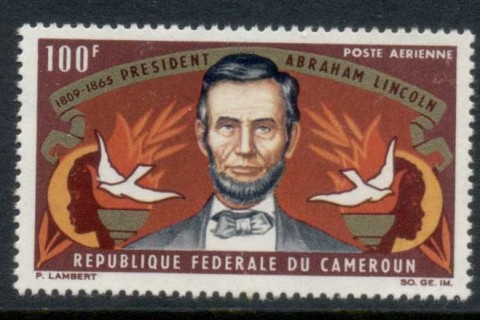 Cameroun 1965 Abraham Lincoln