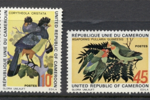 Cameroun 1972 Love Birds