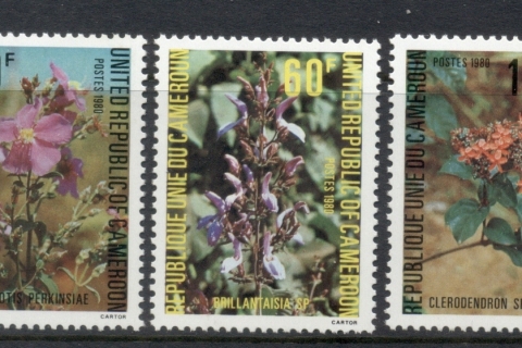 Cameroun 1980 Flowers