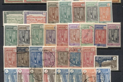 Cameroun 1925-28 Pictorials to 10f Asst