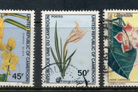 Cameroun 1972 Flowers Asst
