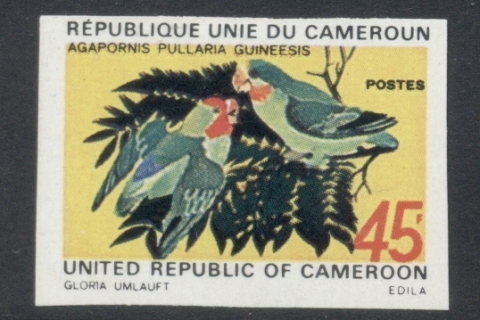 Cameroun 1972 Birds 45f