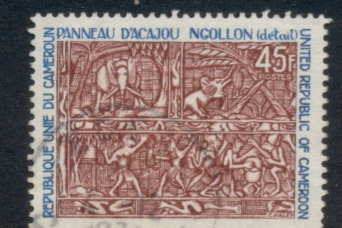 Cameroun 1974 Art Carvings 45f
