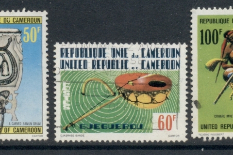 Cameroun 1978 Musical Instruments