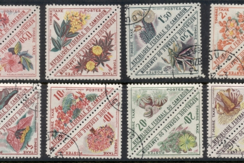 Cameroun 1963 Postage Dues, Flowers