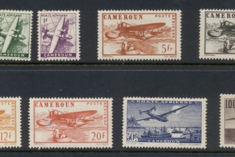 Cameroun 1943-44 Airmail redrawn