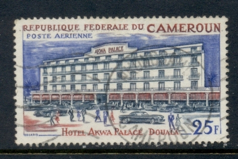 Cameroun 1966 Hotel Akwa Palace 25f