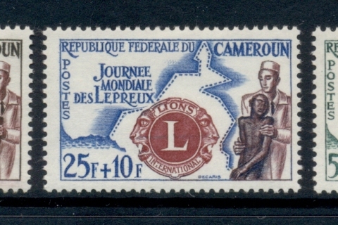 Cameroun 1962 Leprosy relief Week