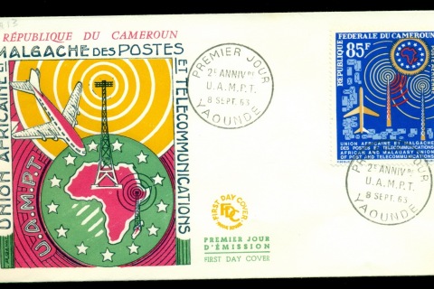 Cameroun 1963 African Postal Union FDC