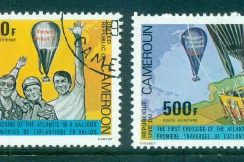 Cameroun 1979 Transatlantic Balloon Crossing