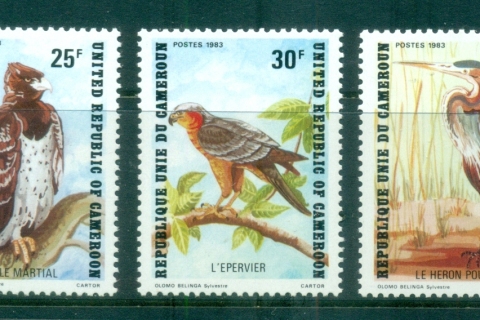 Cameroun 1983 Birds