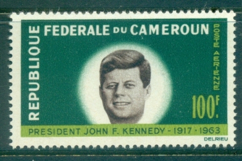Cameroun 1964 JFK Kennedy in Memoriam