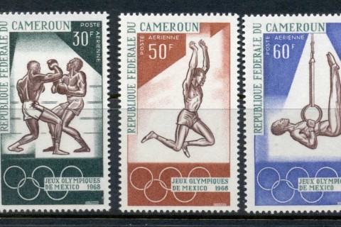 Cameroun-1968-Summer-Olympics-Mexico-City-MUH