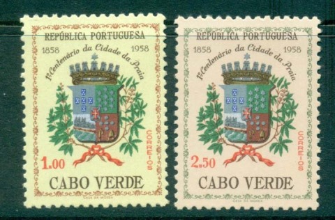 Cape-Verde-1958-City-of-Praia-MUH-lot31436