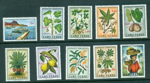 Cape-Verde-1968-Fruit-vegetables-MUH-lot31444