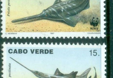 Cape Verde 1997 WWF Small Toothed Sawfish