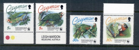 Cayman-Is-1993 WWF Grand Cayman parrot