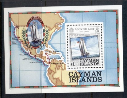 Cayman-Is-1984-Lloyds-List-250th-Anniversary-Ships-MS-MUH