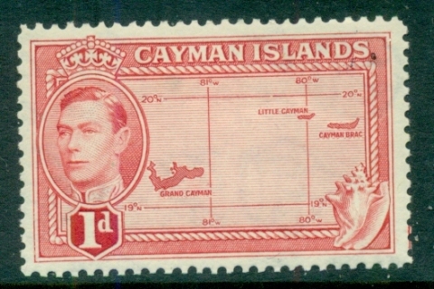 Cayman-Is-1938-43-KGVI-Pictorial-1d-MLH