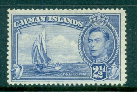 Cayman-Is-1938-43-KGVI-Pictorial-2-5d-ultramarine-MLH