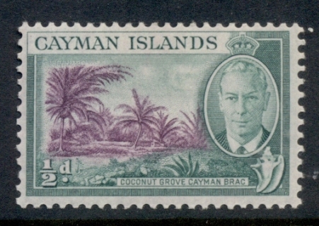 Cayman-Is-1950-KGVI-Pictorial-0-5d-Coconut-Grove-MLH