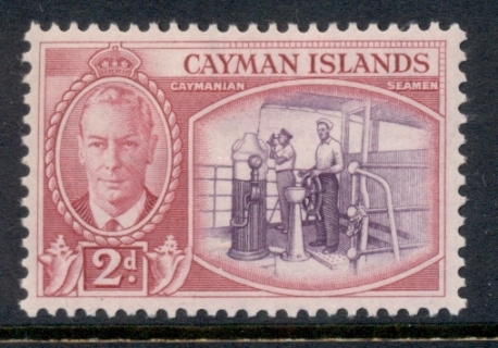 Cayman-Is-1950-KGVI-Pictorial-2d-Caymanian-Seamen-MLH