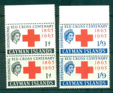 Cayman-Is-1963-Red-Cross-pr-MUH-lot72493