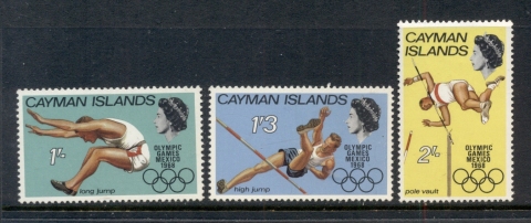 Cayman-Is-1968-Summer-Olympics-Mexico-City-MUH