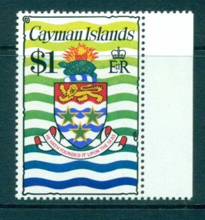 Cayman-Is-1974-75-1-Coat-of-Arms-Defin-MUH-lot72545