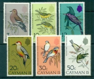 Cayman-Is-1974-Birds-MUH