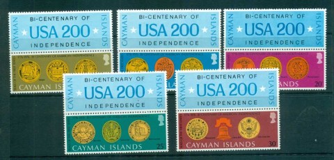 Cayman-Is-1976-USA-Bicentennial-labels-MUH-lot72560