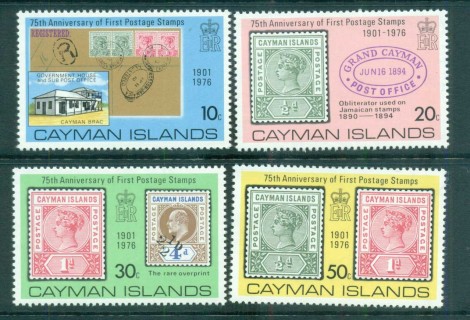 Cayman-Is-1976-cayman-Is-Stamp-Anniv-MUH-lot72558