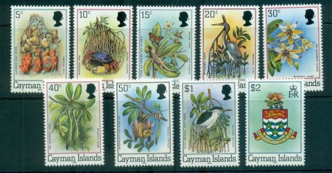 Cayman-Is-1980-Flora-Fauna-defins-Asst-to-2-MUH-lot72588