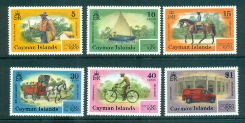 Cayman-Is-1980-London-80-Stamp-Ex-MUH-lot72583