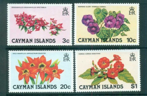 Cayman-Is-1981-Flowers-MUH-lot72595