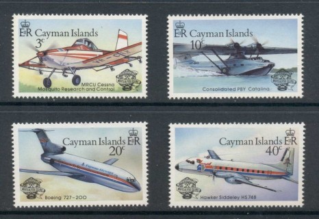 Cayman-Is-1983-Manned-Flight-Bicentenary-MUH