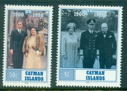 Cayman-Is-1990-Queen-Mother-90th-Birthday-MUH