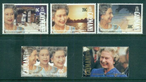 Cayman-Is-1992-QEII-Royal-Accession-to-Throne