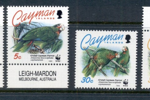 Cayman-Is-1993 WWF Grand Cayman parrot