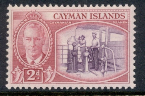 Cayman-Is-1950-KGVI-Pictorial-2d-Caymanian-Seamen-MLH