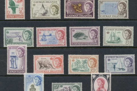 Cayman-Is-1962-QEII-Pictorials-MUH