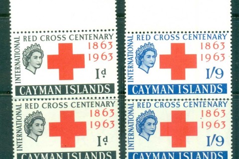 Cayman-Is-1963-Red-Cross-pr-MUH-lot72493
