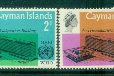 Cayman-Is-1966-WHO-World-Health-Organisation-Headquarters